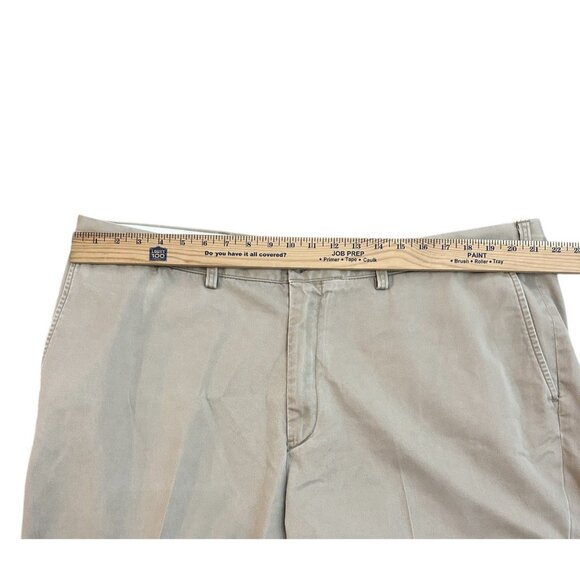 Polo Ralph Lauren Men’s Khaki Stretch Classic Fit Pants Size 44B Hemmed Length - Picture 7 of 8